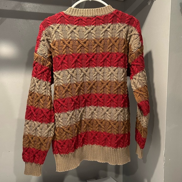 Ruff Hewn Striped Chunky Knit Sweater - Picture 7 of 8